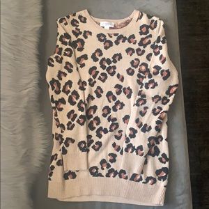 Motherhood Maternity animal print sweater